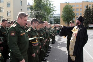 Торжественная церемония выпуска офицеров