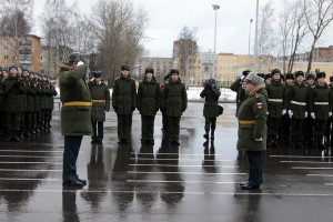 Присяга операторов научной роты