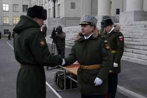 Первый выпуск операторов научной роты прошел в Военной академии связи