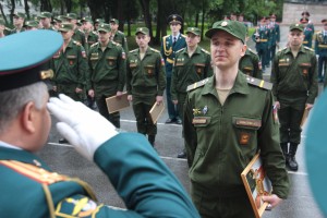 Выпуск операторов научной роты состоялся в Военной академии связи